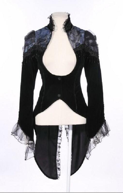 Karneval Damen Gothic Frack