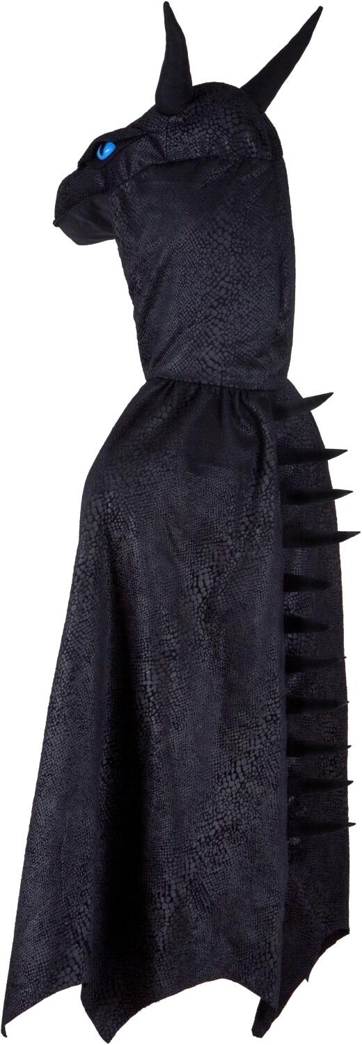Great Pretenders Karneval Halloween Kinder Kostüm Drache schwarz