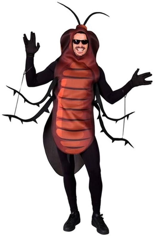 Karneval Halloween Faschingskostüm Unisex Kakerlake
