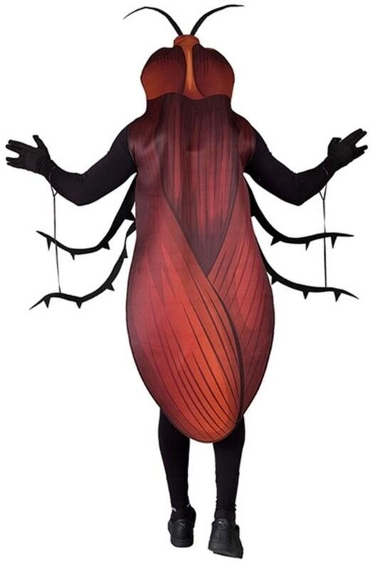 Karneval Halloween Faschingskostüm Unisex Kakerlake