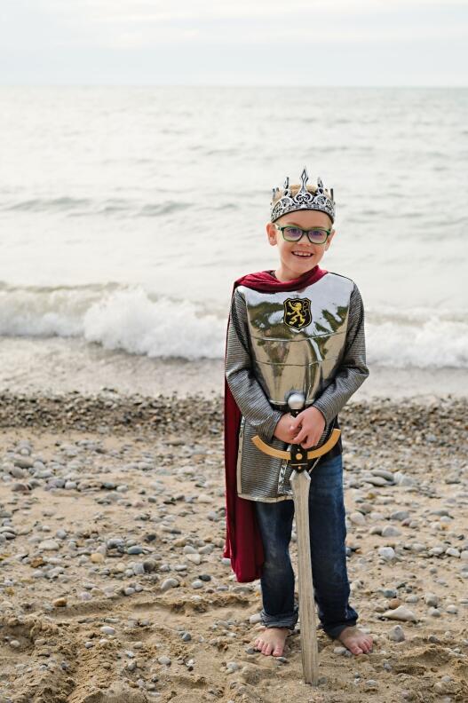 Great Pretenders Karneval Jungen Kostüm Silberner Ritter