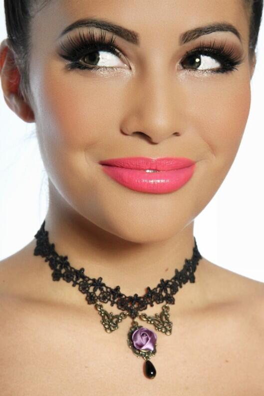 Karneval Halloween Halsband Kette Gothic Collier