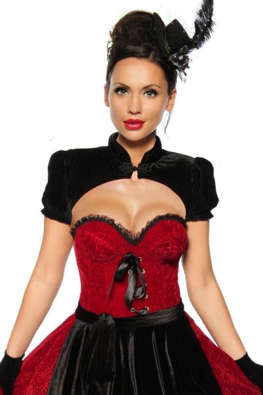 Damen Bolero aus Samt