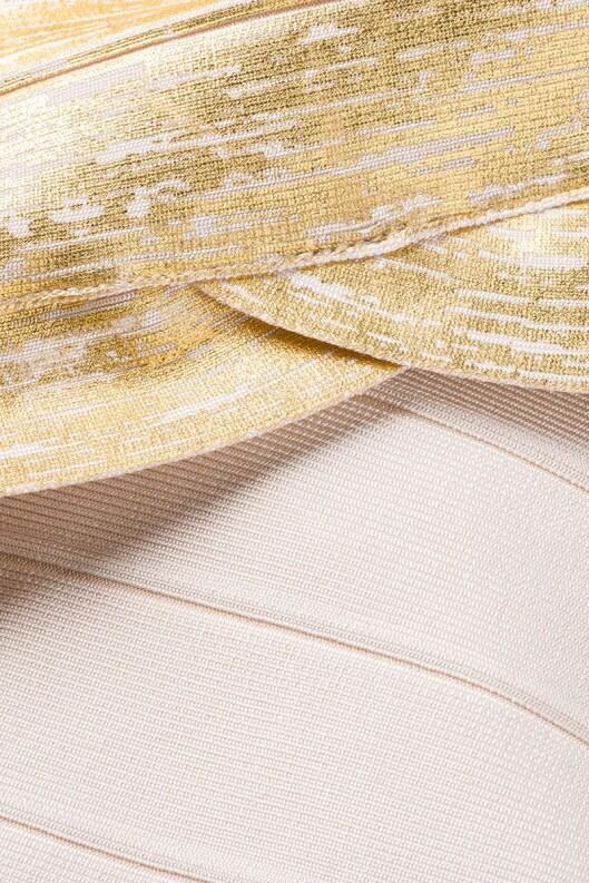 Partykleid Bandage Shape gold