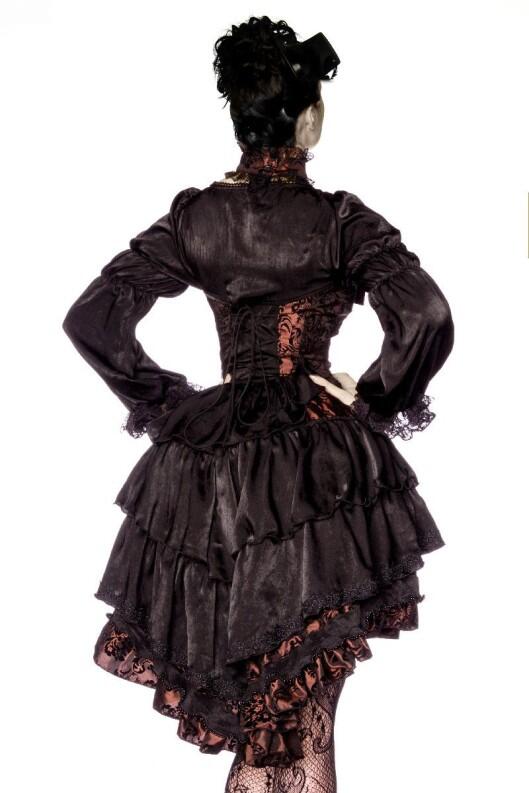 Karneval Halloween Damen Kostüm Vampir Premium
