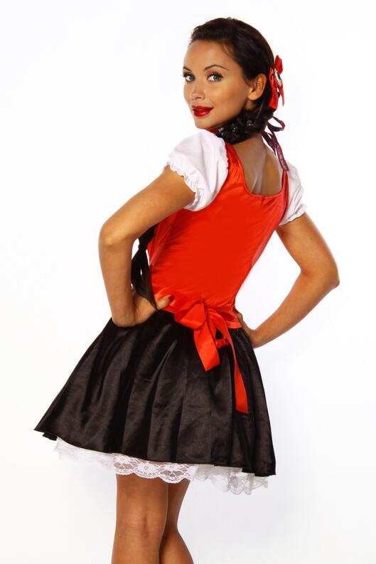 Karneval Damen Kostüm Dirndl Gundel