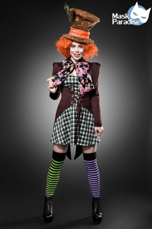 Karneval Damen Kostüm Insane Hatter