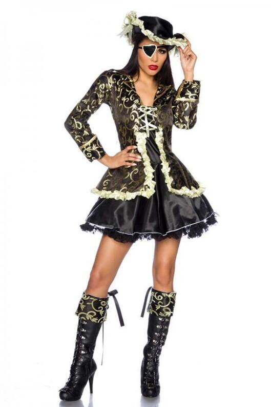 Karneval Damen Kostüm Pirat Jane