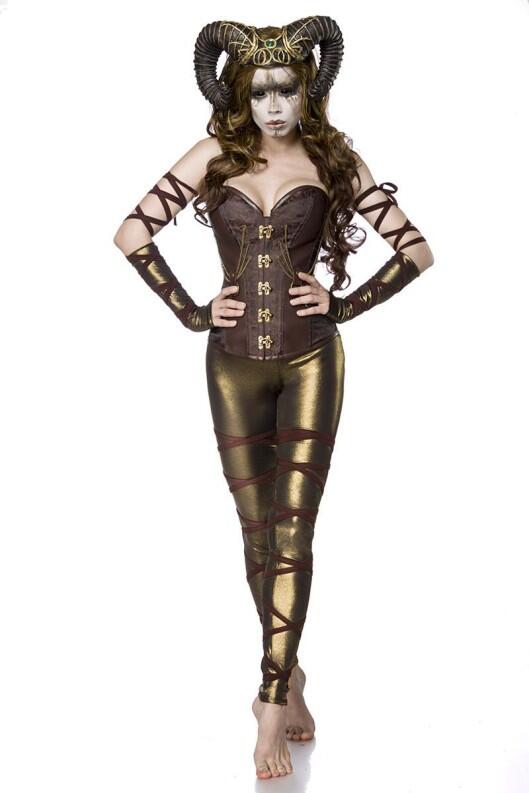 Karneval Halloween Damen Kostüm Woodland Faun