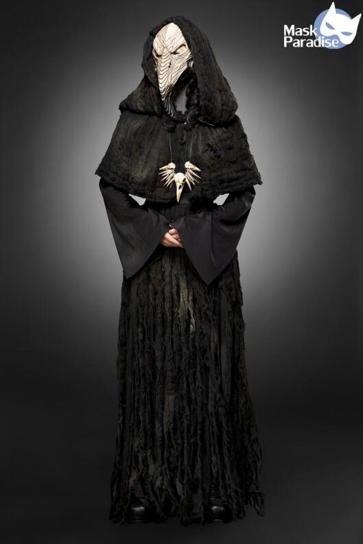 Karneval Halloween Damen Kostüm Lady Pest Doktor