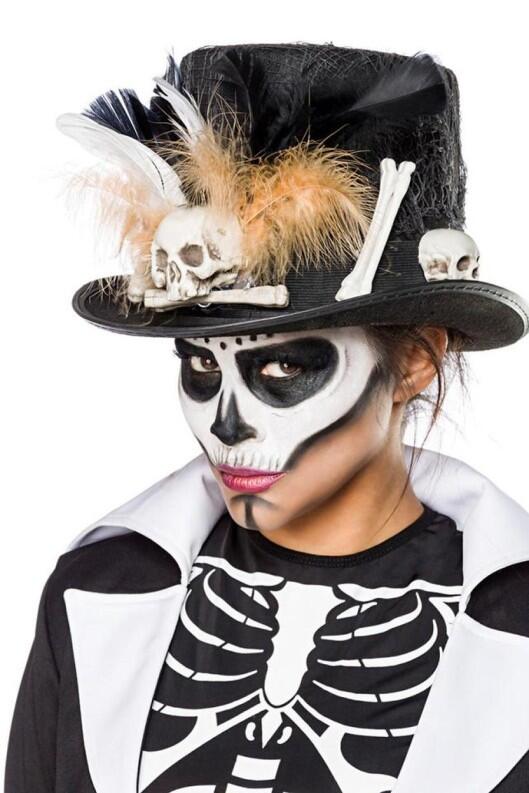 Karneval Halloween Damen Kostüm Voodoo Priesterin