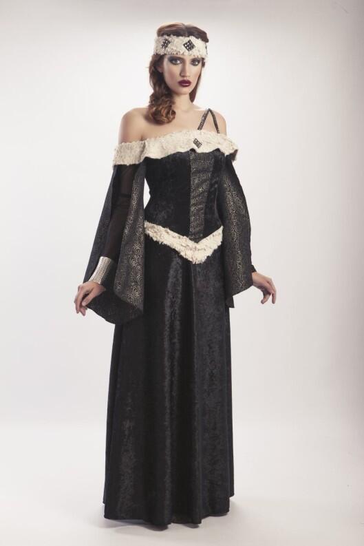 Karneval Damen Kostüm Mittelalterliche Königin Iri