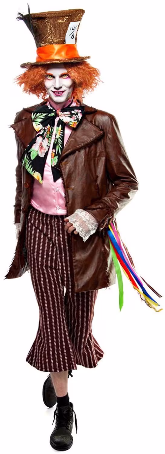 Karneval Herren Kost&uuml;m Insane Hatter