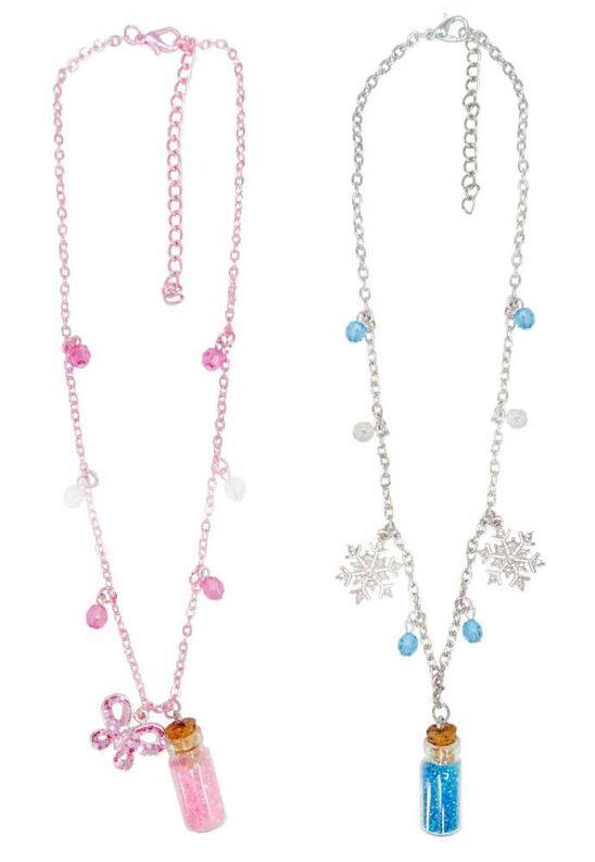 Karneval Halskette Glitzer-Feenstaub Farbwahl