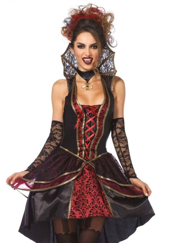 Leg Avenue Karneval Halloween Damen Kostüm Vampire Queen