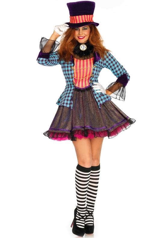Leg Avenue Karneval Damen Kostüm Ravishing Mad Hatter