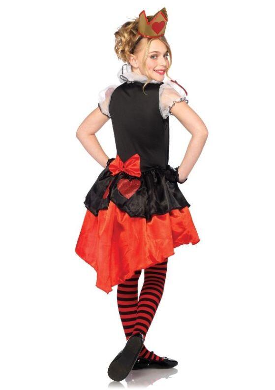 Leg Avenue Karneval Mädchen Kostüm Königin Wonderland
