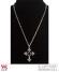 Karneval Halloween Halskette Kette Kreuz Gothic