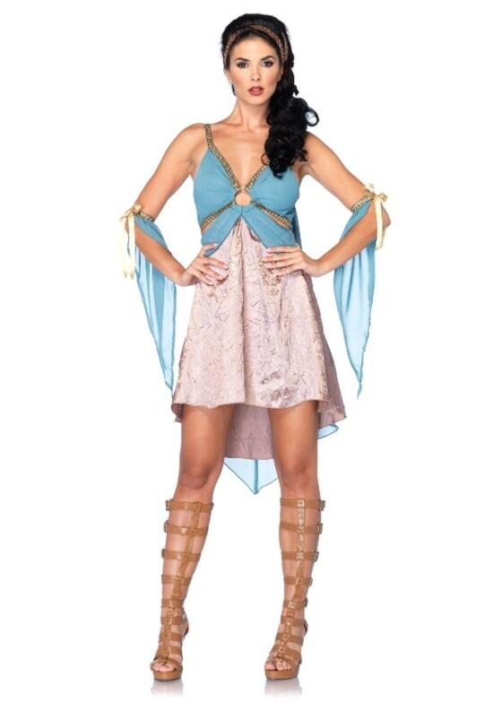 Leg Avenue Karneval Damen Kostüm Göttin Golden Goddess