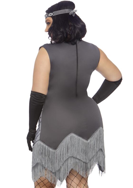 Karneval Damen Kostüm XXL 20er Charleston Roaring Roxy