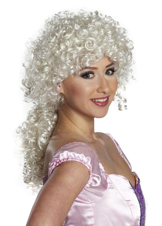 Karneval Damen Locken Perücke Angelique Farbwahl