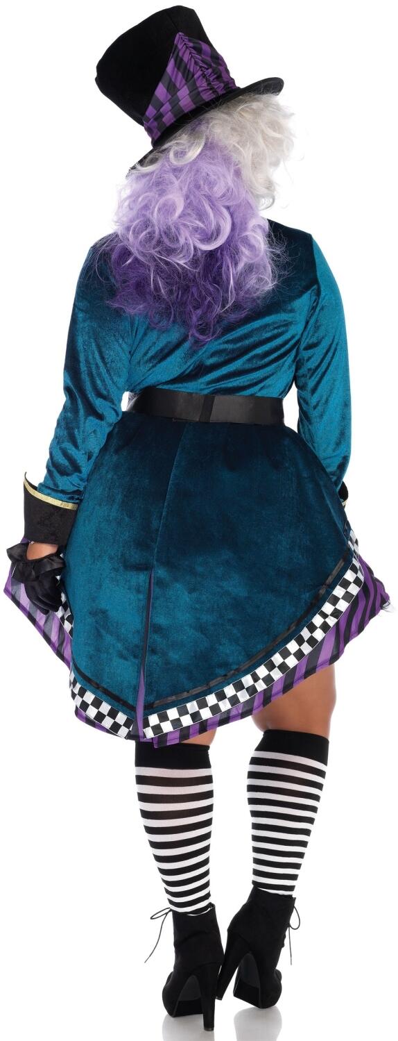 Leg Avenue Karneval Halloween Damen Kost&uuml;m Delightful Hatter XXL