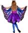 Karneval Mädchen Kostüm Schmetterling blau