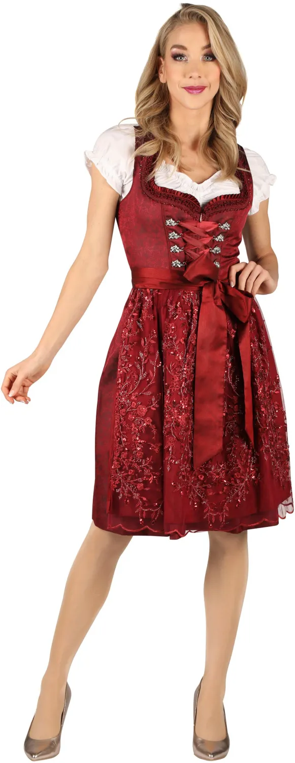 Thetru Oktoberfest Damen Dirndl Michaela rot