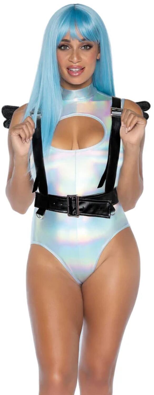 Leg Avenue Karneval Halloween Body Harness mit Flügeln