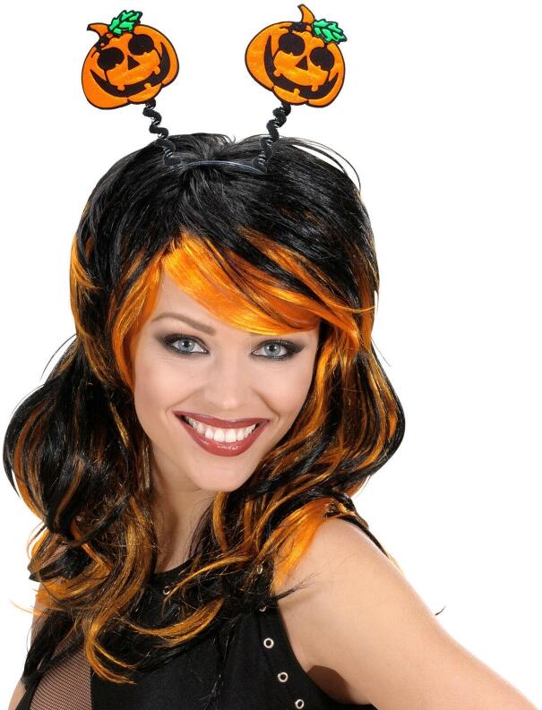 Karneval Halloween reflektierender Kürbis Haarreif