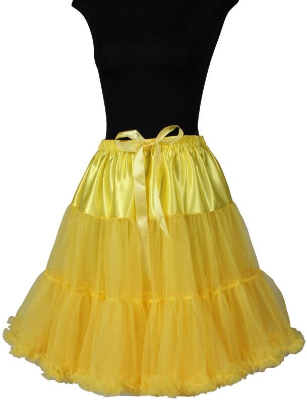 Thetru Karneval Damen Petticoat lang Showgirl