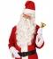 Weihnachtsmann Perücken-Set Santa Claus