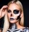 Widmann Halloween Karneval Make-up schwarz wei&szlig;
