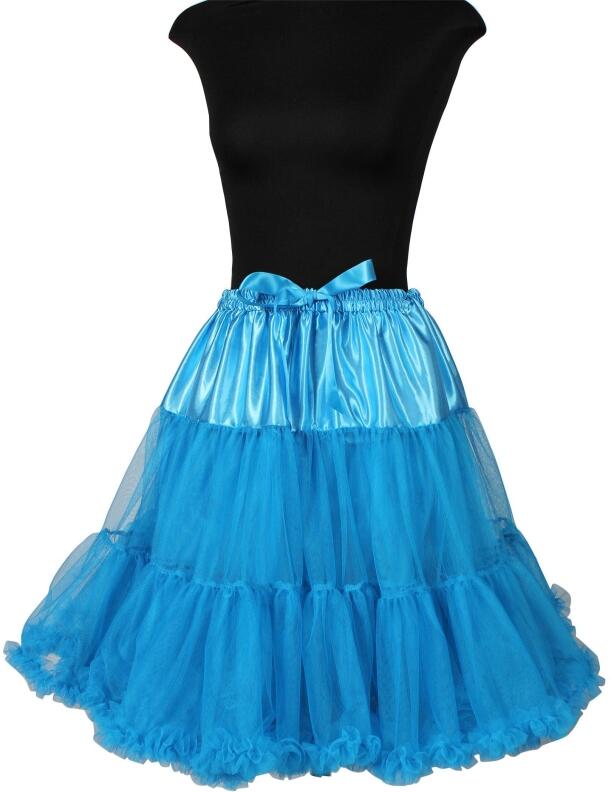 Thetru Karneval Damen Petticoat lang Showgirl