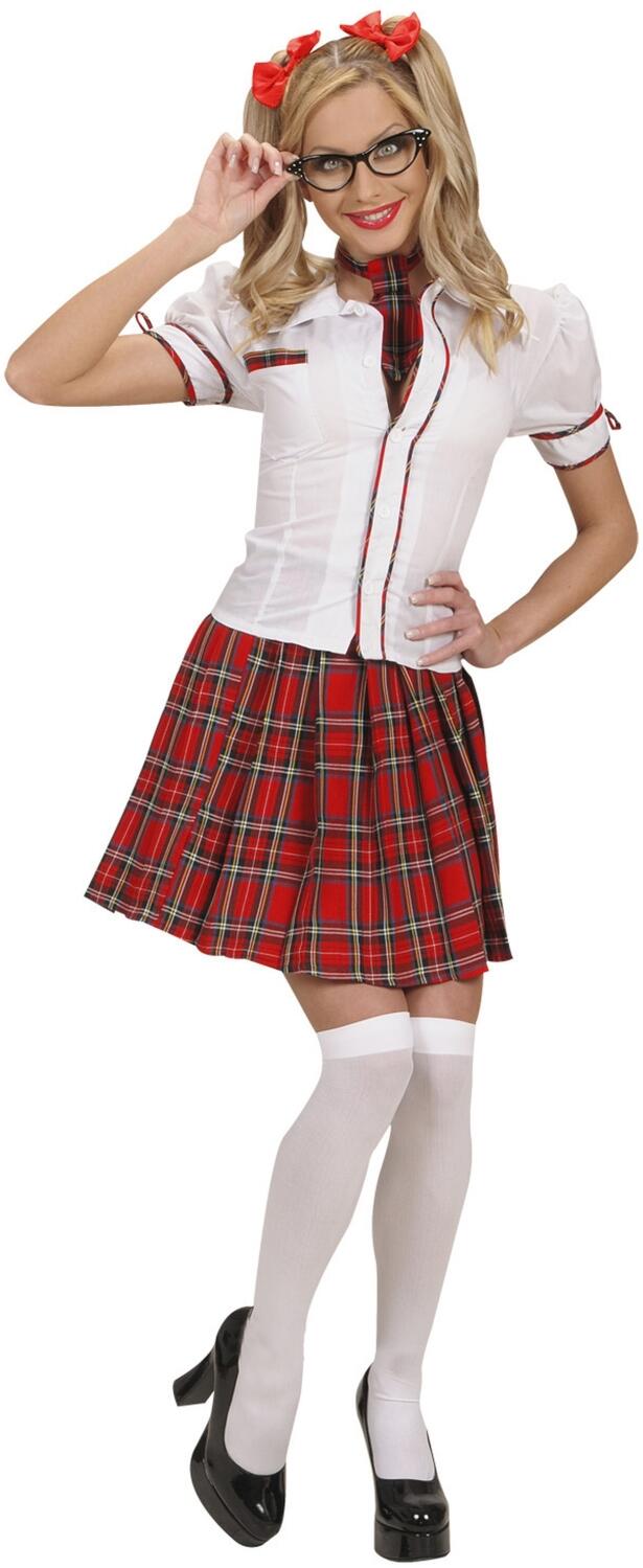 Karneval Damen Kostüm Schul-Uniform