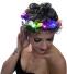 Karneval Blumenkranz mit LED bunt