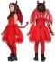 Karneval Halloween Mädchen Kostüm Teufelin Kira
