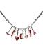 Halloween Karneval Hals-Kette Blutiges Werkzeug