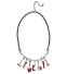 Halloween Karneval Hals-Kette Blutiges Werkzeug