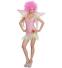 Karneval Damen Kostüm Fee pink