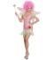 Karneval Damen Kostüm Fee pink