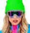 Karneval Festival Skibrille Apres-Ski Partybrille Strass