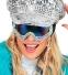 Karneval Festival Skibrille Apres-Ski Partybrille Strass