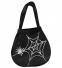 Karneval Halloween Samt Tasche Spinne