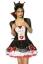 Karneval Damen Kostüm Alice im Wunderland Herzdame