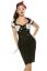 Damen Kleid Abiballkleid Pin-Up Vintage-Kleid