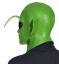 Karneval Halloween Vollkopf-Maske Alien