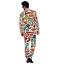 Karneval Herren Kostüm Anzug 60er Pop Art
