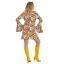 Karneval Damen Kostüm 70er Kleid Bubbles
