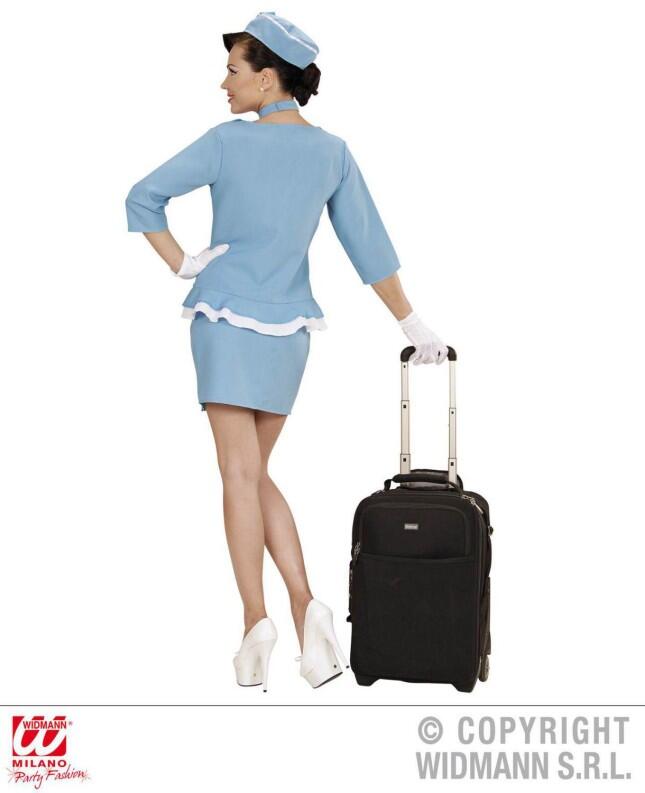 Karneval Damen Kostüm Retro Hostess